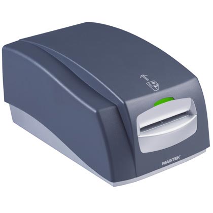 Magtek Intellistripe 380 Motorised Magnetic Card Reader Writer - Picture 1