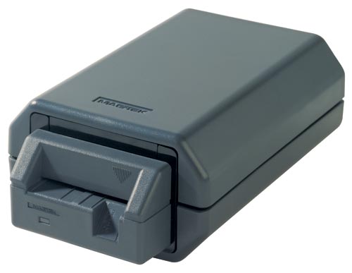 Magtek Intellistripe 350 - Motorised Insert Reader - Motorised card reader, Hybrid magnetic stripe and smartcard reader. RS232 or USB interface